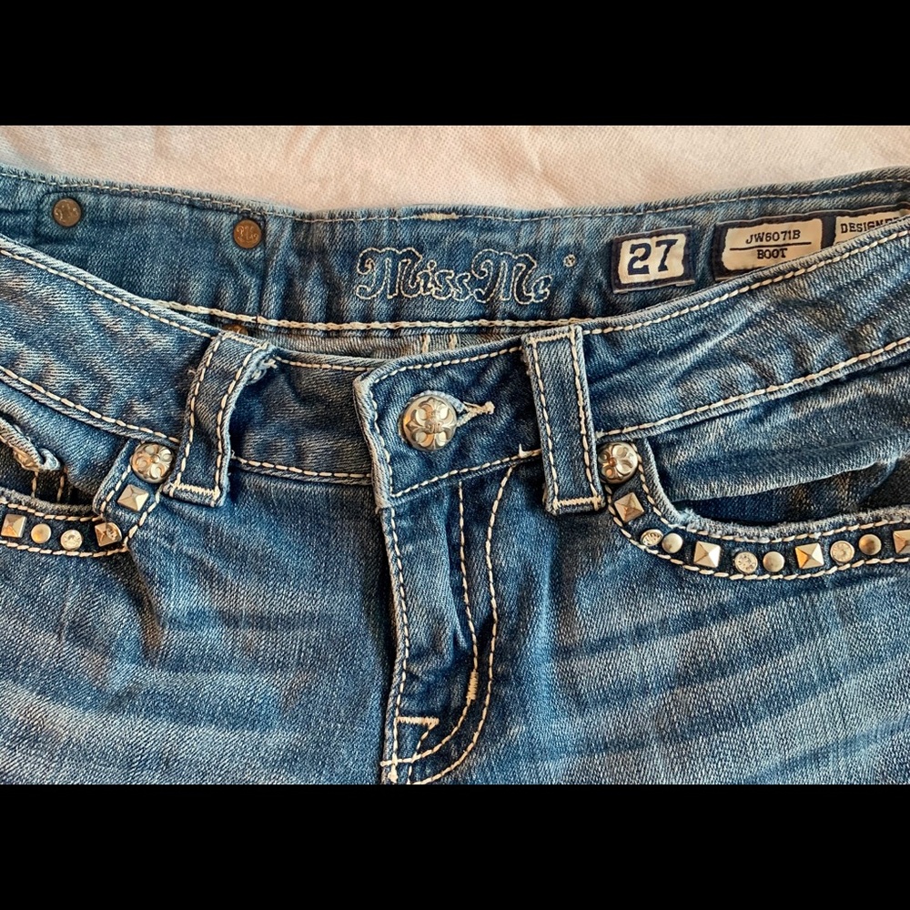 MissMe Bootcut Jeans (size 27)